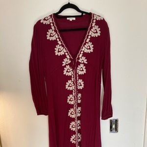 Maroon dress